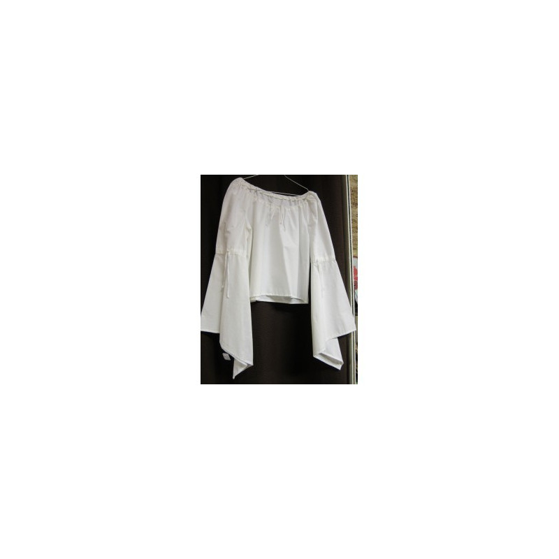 Chemise Renaissance femme coton (courte) Chemise Renaissance femme coton (courte)