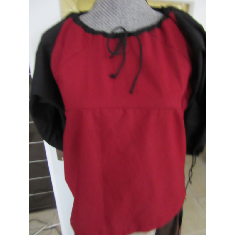Chemise "provençale" femme manches courtes en coton Chemise "provençale" femme manches courtes en coton