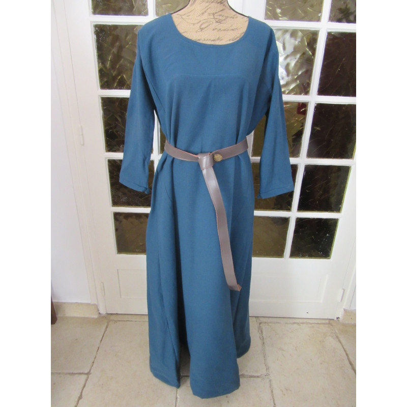 Robe XIIIeme siècle simple en coton Robe XIIIeme siècle simple en coton