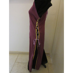Robe Violette et noire