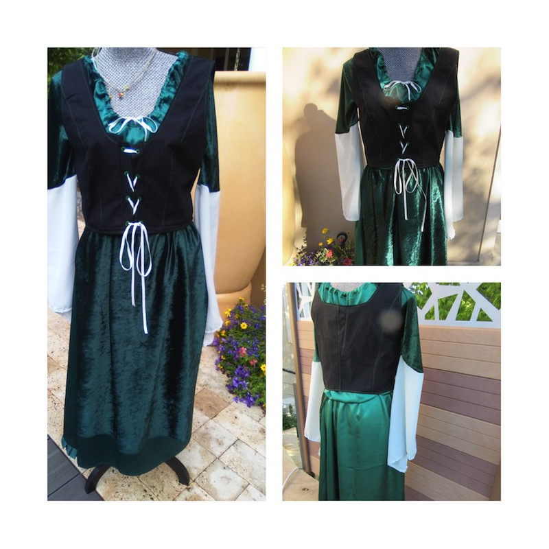 Ensemble vert jeune femme Ensemble vert jeune femme