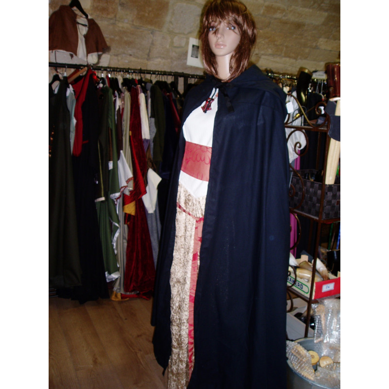 Cape avec capuche adulte coton Cape avec capuche adulte coton
