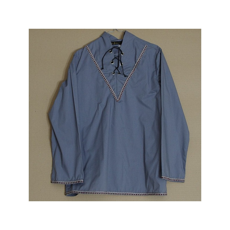 Chemise médievale col plongeant V Chemise médievale col plongeant V