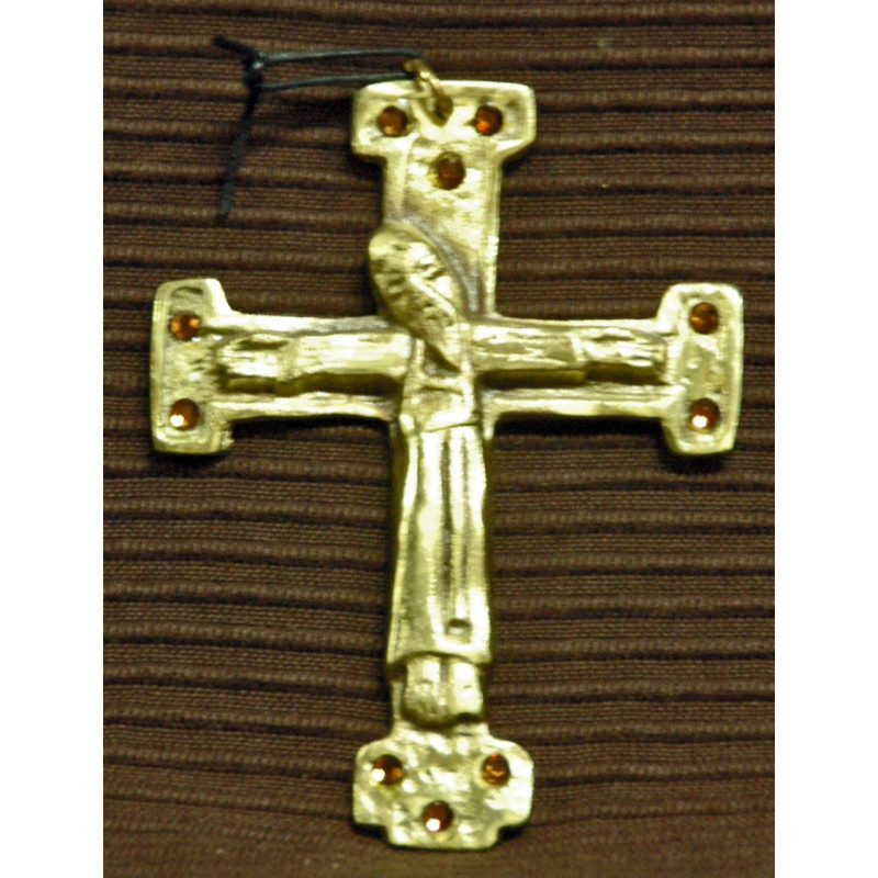 Croix murale Médiévale bronze (grand)