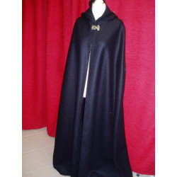 Cape laine noire dense