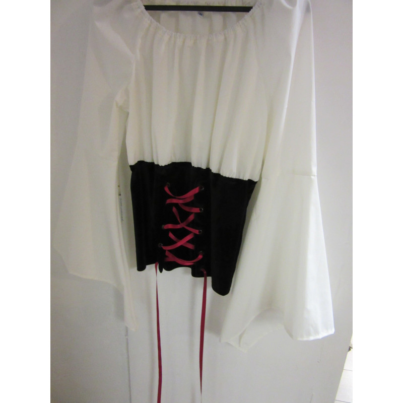 Haut "paysanne" femme manches longues Haut "paysanne" femme manches longues
