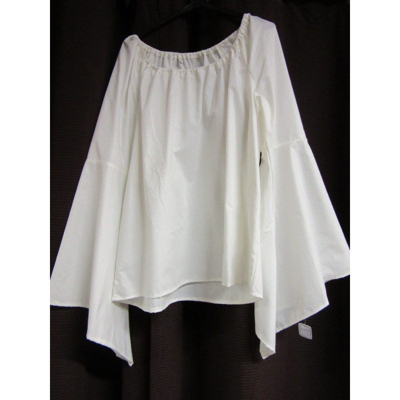 Chemise femme en coton manches longues Chemise femme en coton manches longues